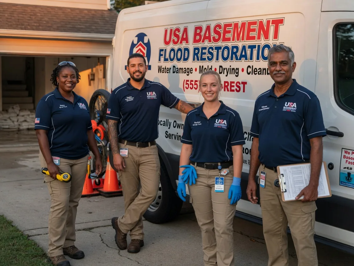 Basement Flood Cleanup company in Remus, MI